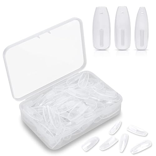 Miniatura 1 de 100 puntas de uñas de repuesto, puntas de uñas postizas acrílicas para practicar uñas, mano, bricolaje, arte de uñas, herramienta de práctica de