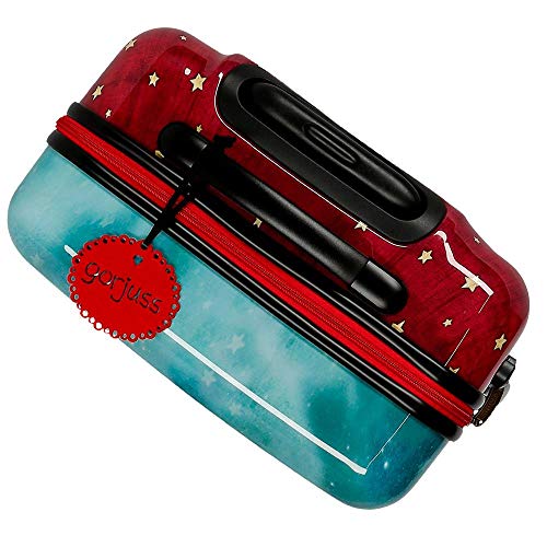 Set de bagages Santoro Gorjuss rigide multicolore 55 et 67 cm avec serrure TSA - 7