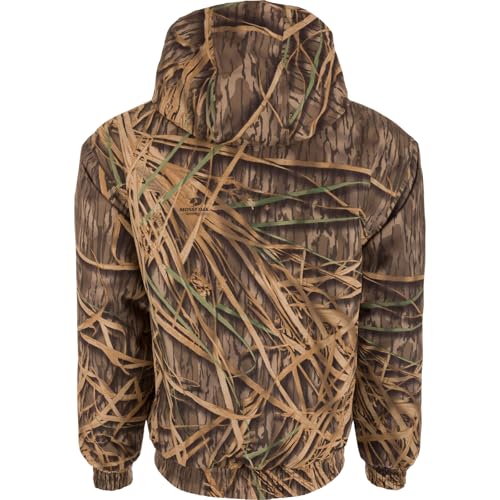 Drake Waterfowl Men's MST Waterproof Full Zip Hunting Warm Fleece Lined Hooded Jacket with 2 Chest Pockets & 2 Hip Pockets2
