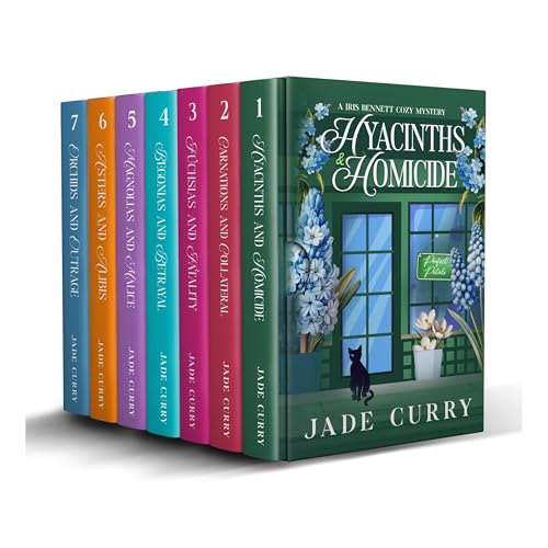 Iris Bennett Cozy Mystery Collection (Boxset 1-7) Audiolibro Por Jade Curry arte de portada
