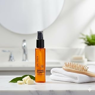 Smooth Straight Hair Serum | Instant High-Shine &amp; Silkiness | Non-Greasy Split-End Repair | 100ml Professional Formula