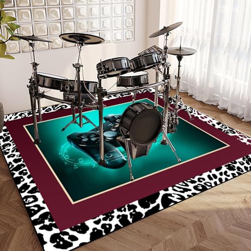 Tapis de batterie électronique absorbant les chocs et vibrations du sol - 2