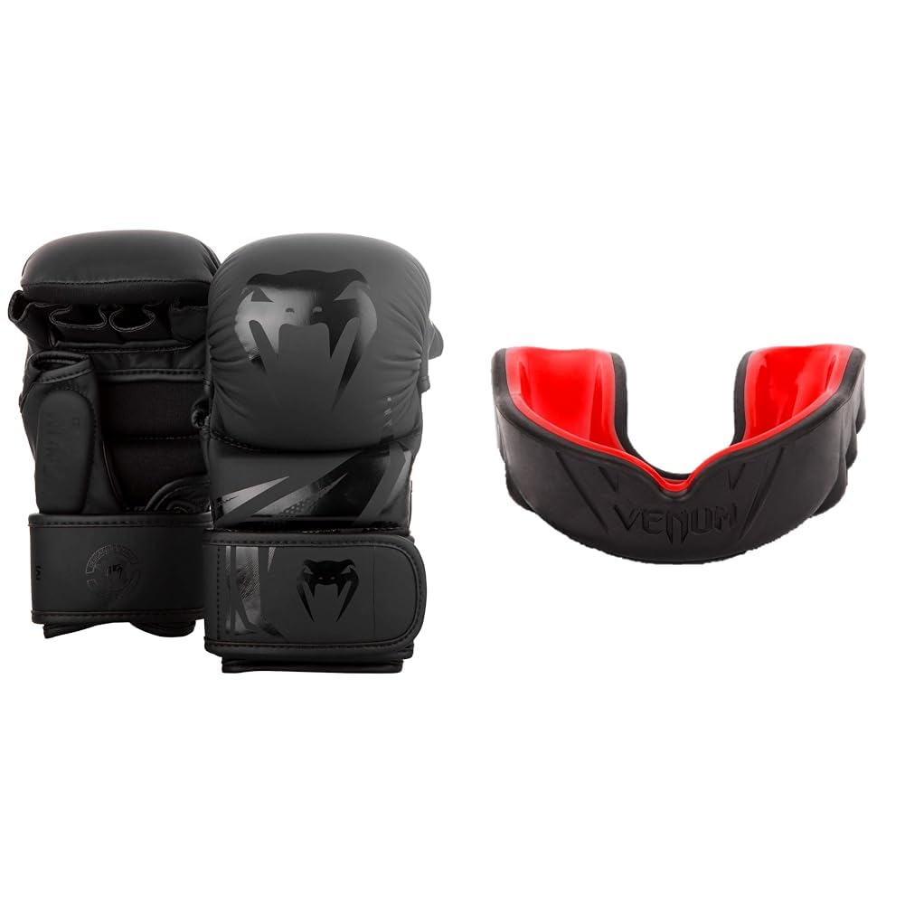 Venum Challenger 3.0 Mma Sparring Handschuhe, Schwarz/Schwarz, M