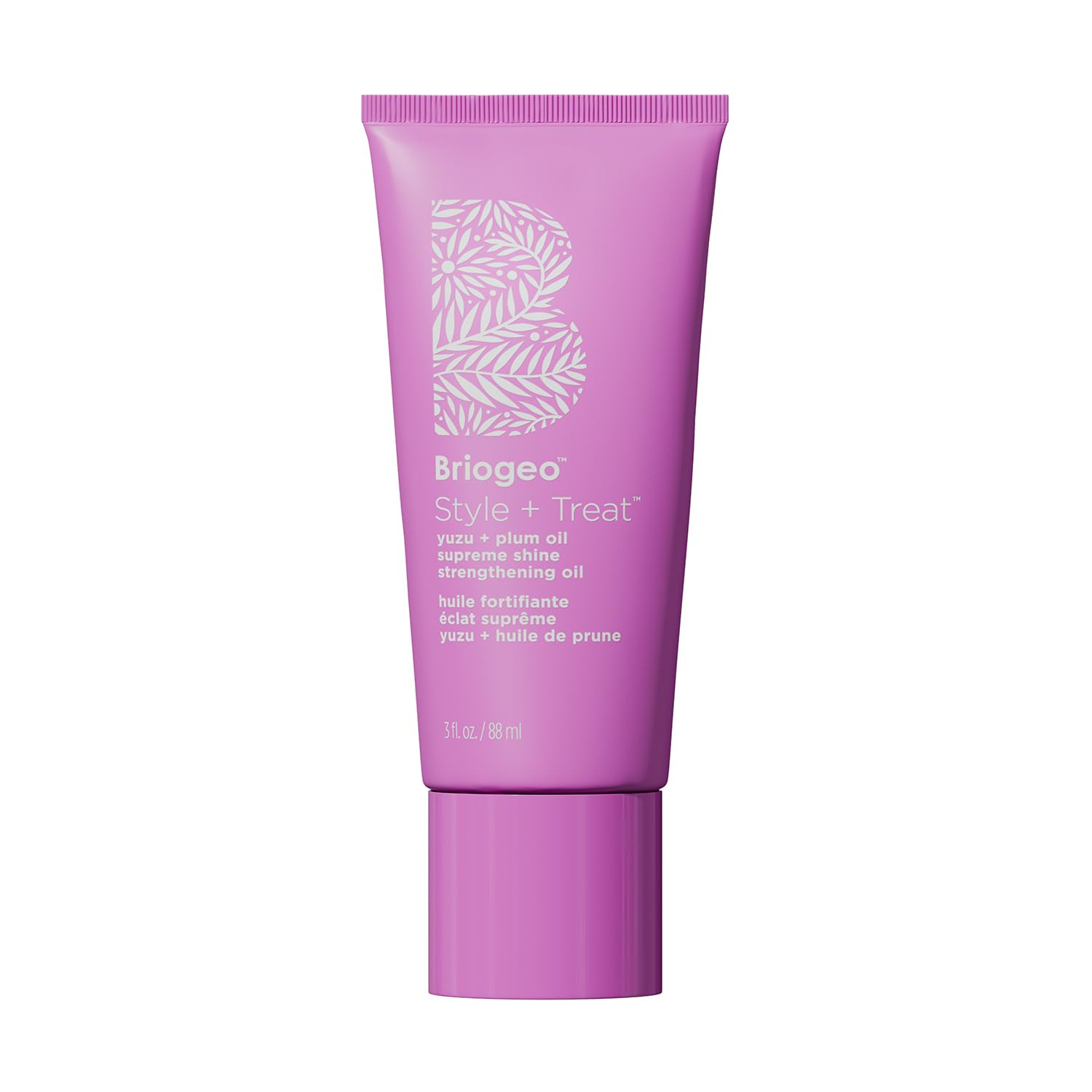 Briogeo Style + Treat Supreme Shine Strengthening Oil Heat Protectant, 1.5 oz