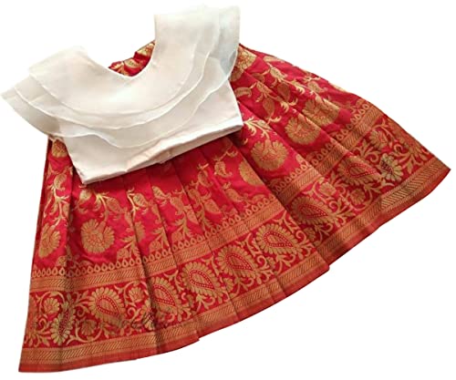 Image of Sashay Boutique UFB Girl's Silk Readymade Lehenga Choli