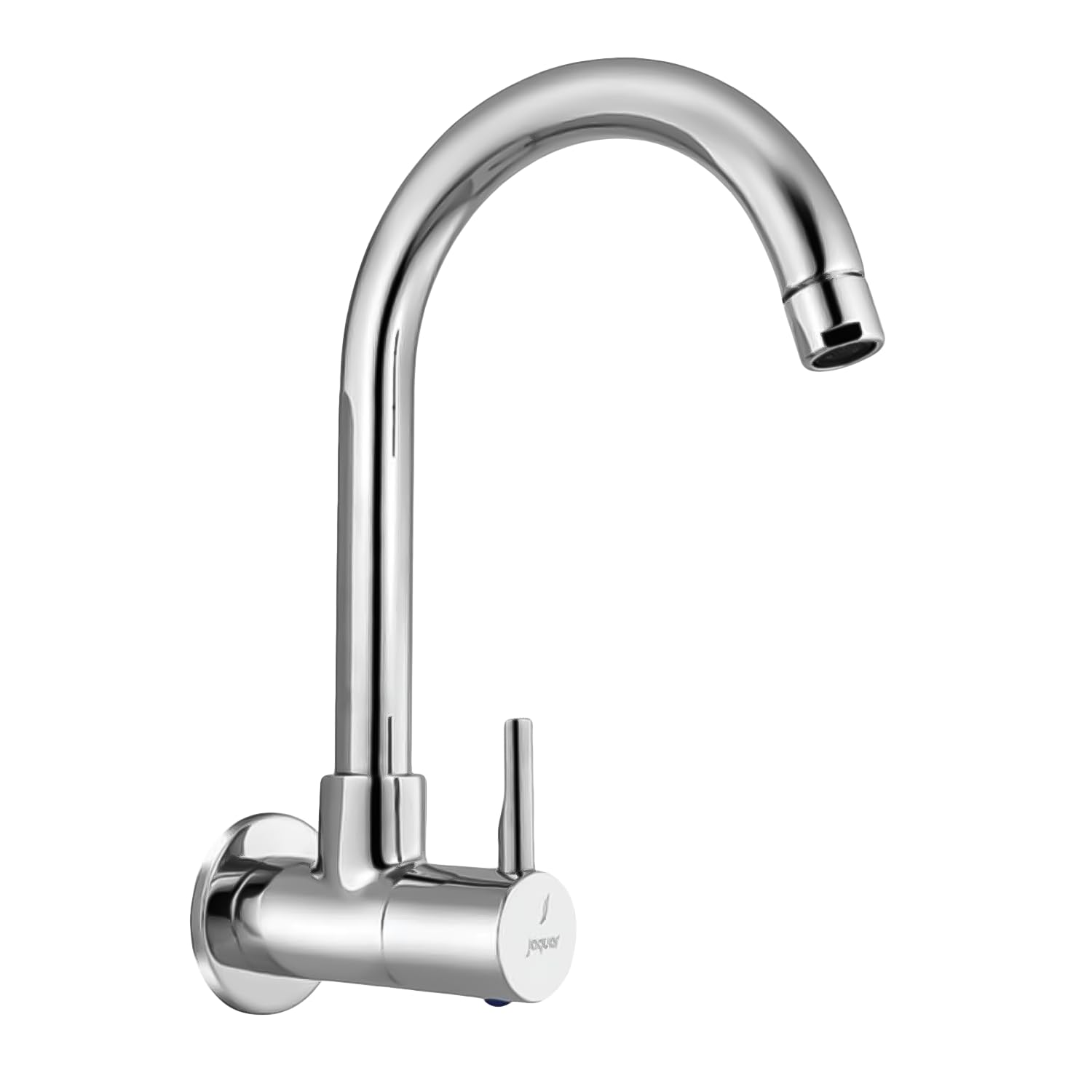 Jaquar Wall Mounted Sink Cock Tap with Regular Swinging Spout & Wall Flange – Modern Bathroom Faucet for Sinks & Washbasins, Durable, Easy Installation, Sliver, Chrome Finish-image-23