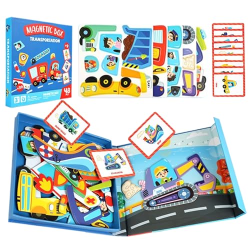 Jouets magnétiques et éducatifs pour école maternelle et voyage en voiture