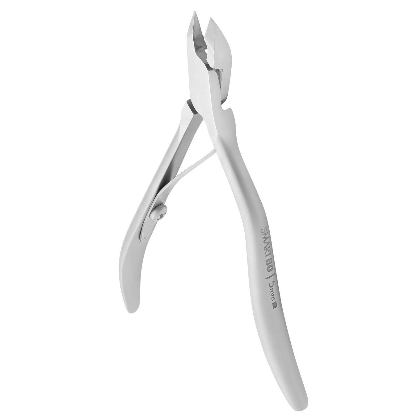 Staleks Pro SMART 80 Cuticle Nippers – 5mm Blade Cuticle Trimmer – Ergonomic Handle – Stainless Steel – Professional Manicure Tool