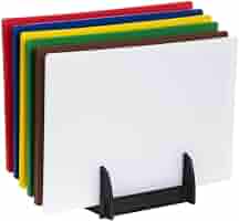 Set 6 Planches à Découper HACCP Avec Support - 6 Couleurs