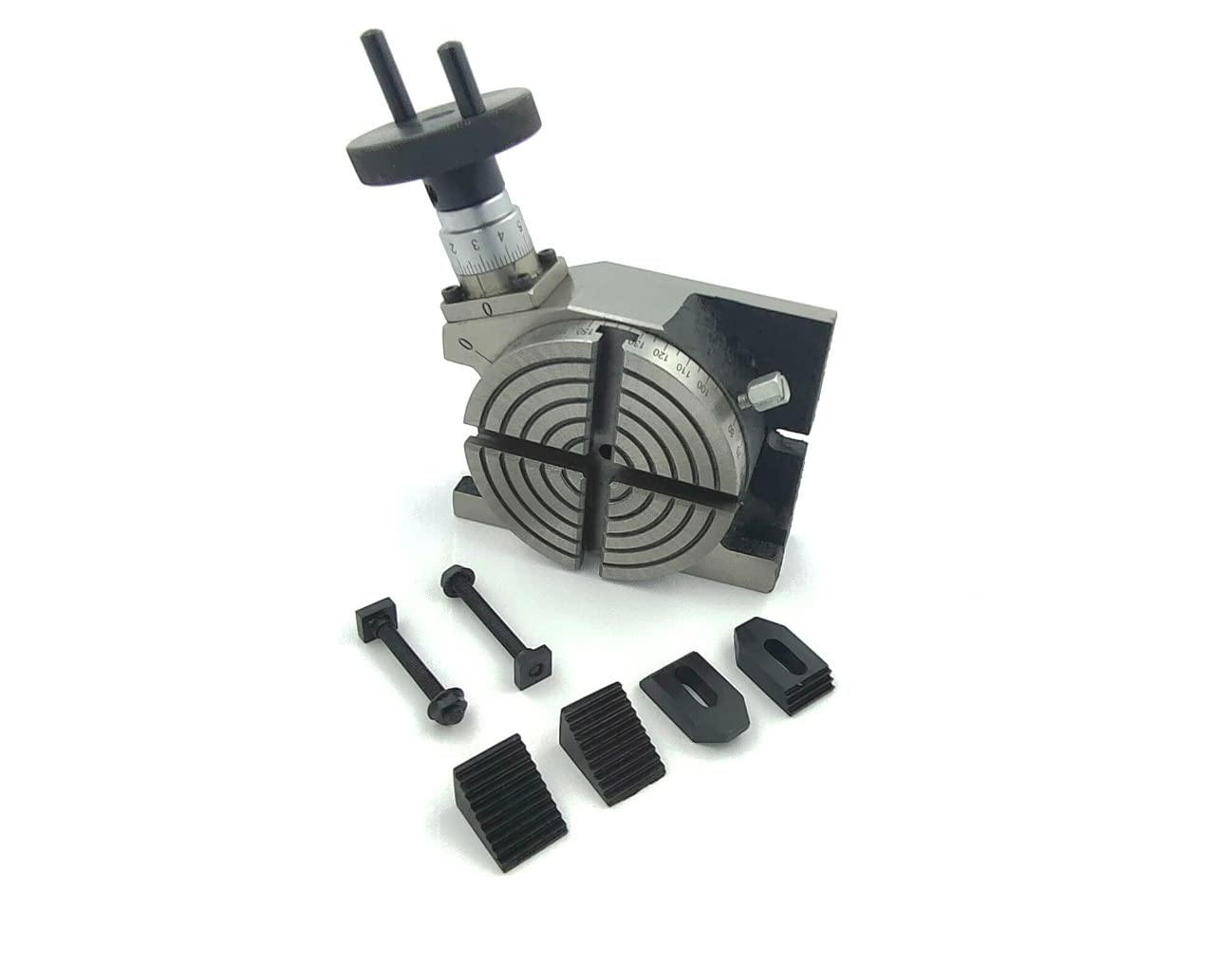 Rotary Table Milling Machine Tools ((3"/80 mm Regular, with M6 Clamp Kit))