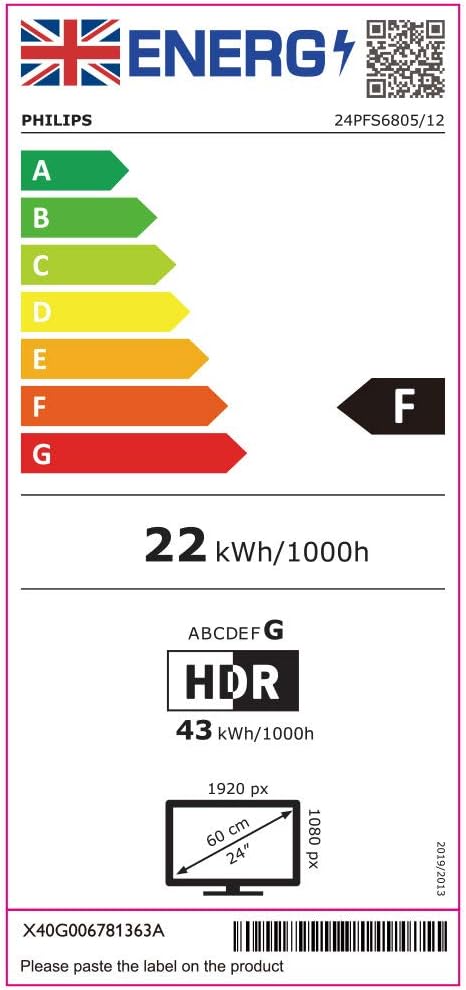 Full HD LED TV, Pixel Plus HD, HDR 10 
