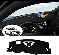 Vista 21 de Autorder Alfombrilla de Salpicadero para Rivian R1T 2022-2025 2026 Accesorios Cubierta de Salpicadero Manta de Salpicadero Franela Protección contra