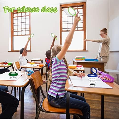 Jexine 50 Pcs Magnifying Insect Box Insert Bug Viewer Butterfly Net Bug Magnifier Container Critter Insect Cage for Kids Students Specimen Viewer Catcher Science Nature Exploration Observation Tools 4 51MFScfzafL. AC