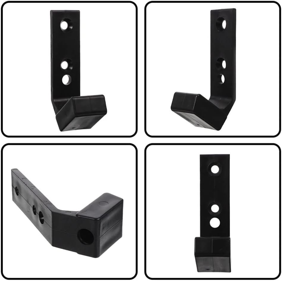 20 Pcs Barbell Stand Storage Hangers Commercial Gym Equipment Wall Mounted Hooks Barbell Organizing Rack Squat Rack for Commercial Use PC