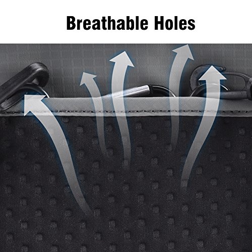 Porta-cartão à prova d'água, bolsa de pescoço para passaporte, capa protetora de passaporte de viag