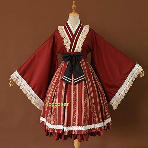 Amazon.co.jp: [topcoser] 漢服 中華服 ロリータ風 コスプレ衣装 中国