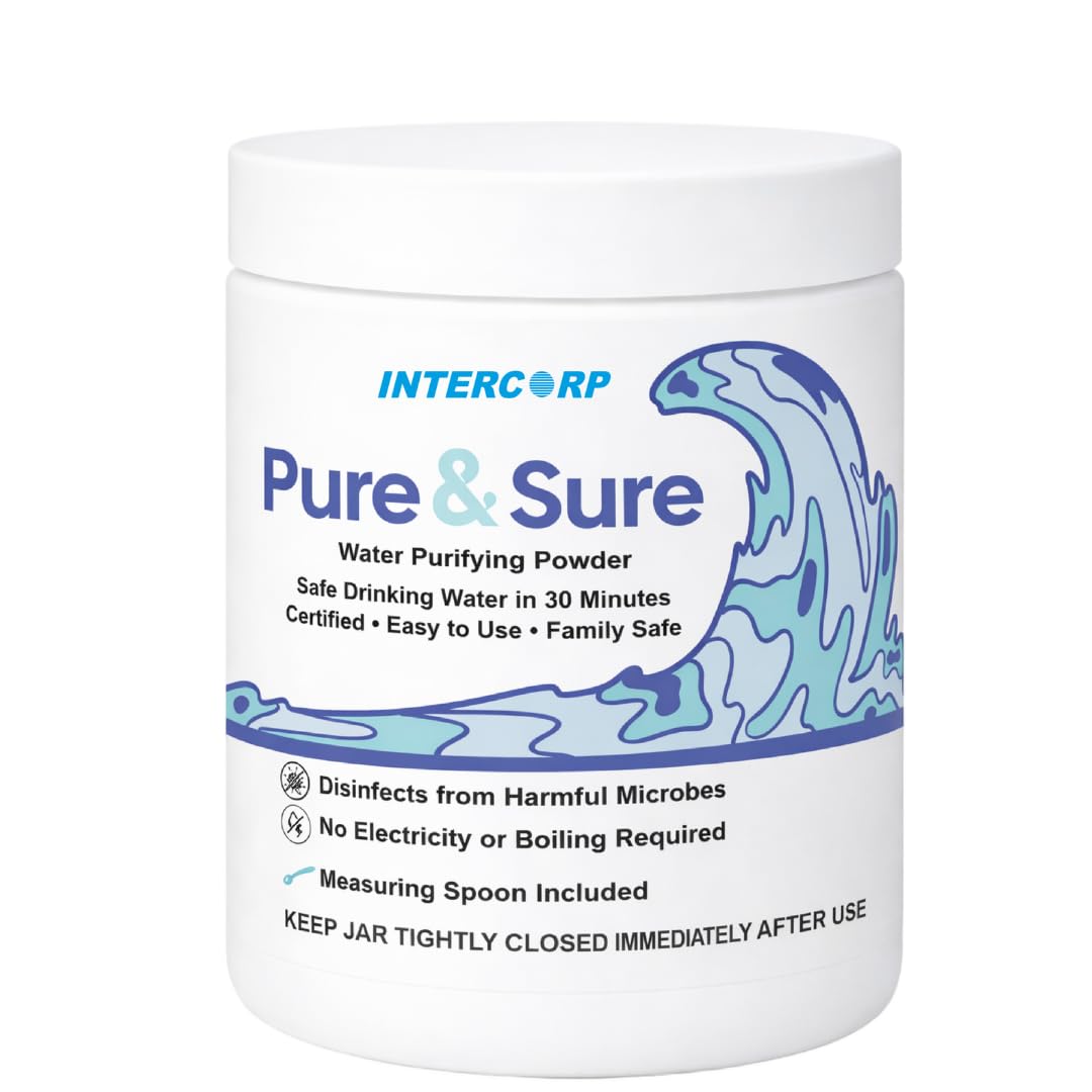 PURE & SURE Mineral Water Making Powder - 500g | Safe Water in 30 Minutes | Disinfecting Fruits, Vegetables, Eggs, Meat and Bottles-picture-19