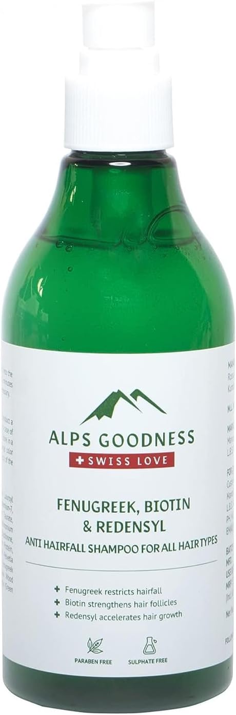 Fenugreek, Biotin & Redensyl Anti Hairfall Shampoo 150ml