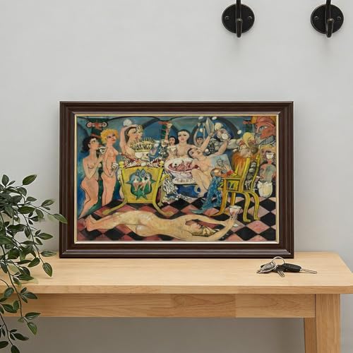 Impression toile The Jester Philip Evergood pour embellir un mur de bureau vide - 7