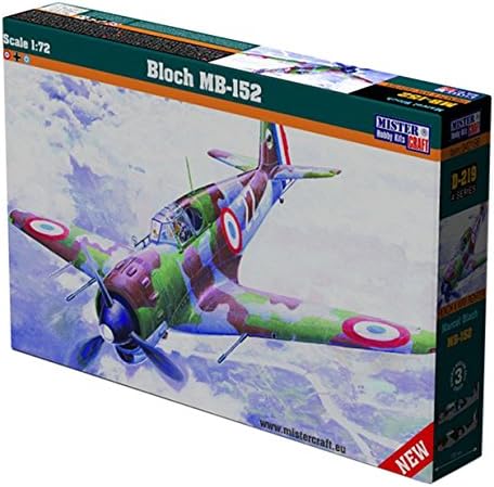 MisterCraftMCD219 1:72 Scale "Bloch MB-152" Model Kit