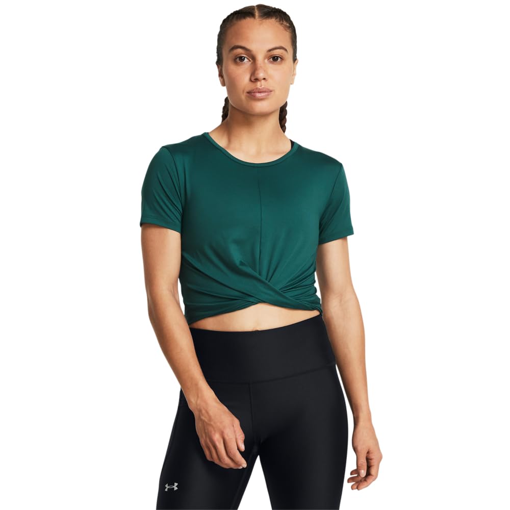 Under Armour Crop Motion Crossover à Manches Courtes pour Femme