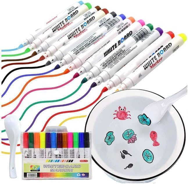 Reviews de Juego de pastelitos disponible en línea para comprar. 41 Paquete de 12 Dibujos Flotantes Mágicos de Colores, Bolígrafo de Acuarela Mágico, Juego de Dibujos de Tinta Flotante con Bolígrafos Mágicos y Cuchara (12 colores)