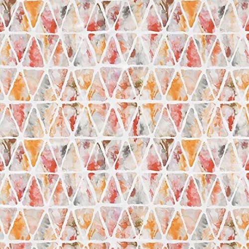 Image of DDECOR - Riviera 100% Cotton Double Bedsheet with 2 Pillow Covers, Orange