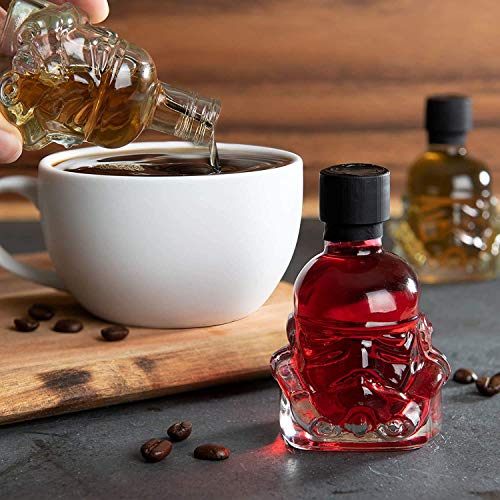 Modern Gourmet Foods, Stormtrooper Koffiesiroop, Set van 4 Smaken Inclusief Vanille, Pepermunt, Karamel en Hazelnoot… - Image 4