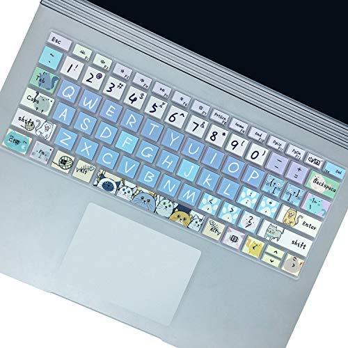 Protector de teclado de silicona para Surface Laptop 3 y Book 3 miniatura 1