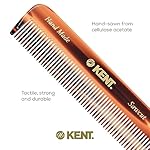 Kent A FOT Handmade Fine Tooth Beard Comb – Pocket Travel Comb for Fine Hair and Beard Care. Ideal for Styling and Grooming - Image 5