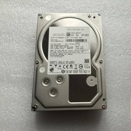 Fast HDD für 2 TB 3,5 Zoll SATA 64 MB 7,2 K für interne Festplatte für Festplatte der Enterprise-Klasse für 00H6GP HUA722020ALA330