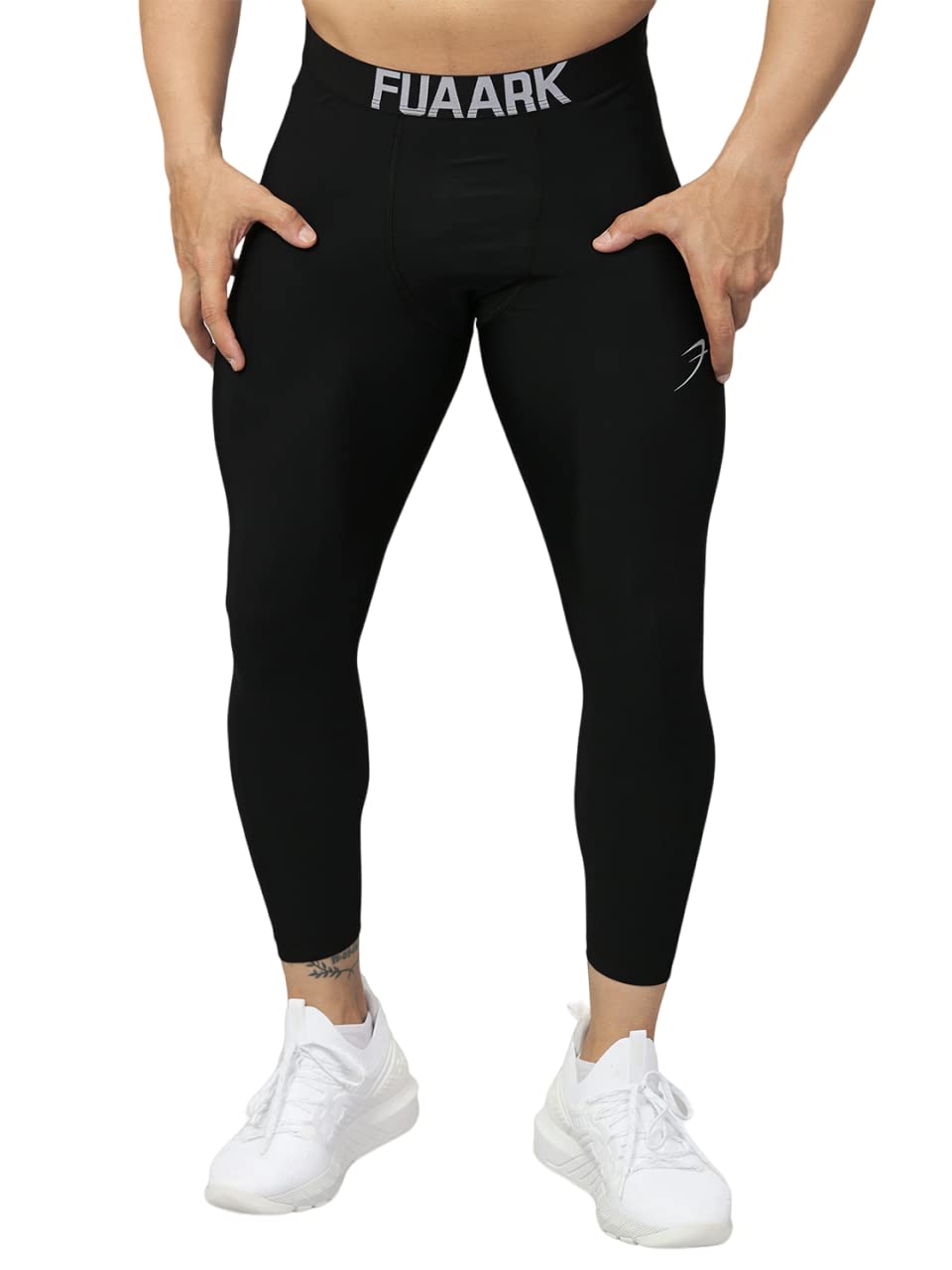 fuaark Men's Nylon Skinny fit Compression Pants Tights-picture-48