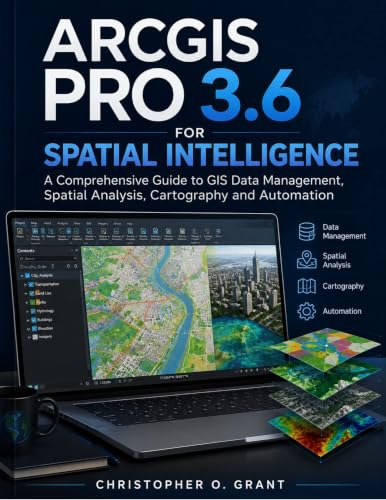 ARCGIS PRO 3.6 FOR SPATIAL INTELLIGENCE: A Comprehensive Guide to GIS Data Management, Spatial Analysis, Cartography and Automation
