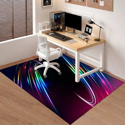 Tapis de chaise à roulettes de bureau pour espace de télétravail - 3