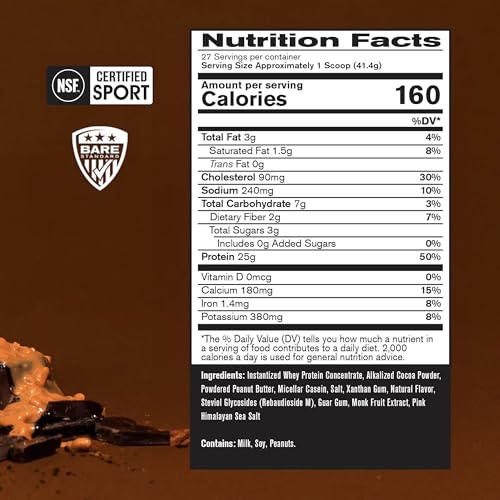 Bare Performance Nutrition Whey + Casein Blend