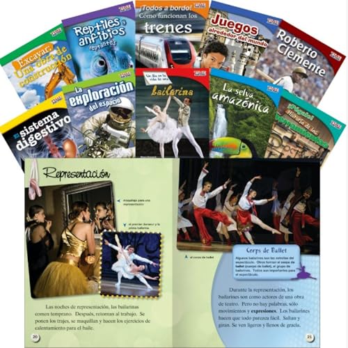 Image of TIME FOR KIDS Informational Text Grade 3 Spanish Set 2 10-Book Set