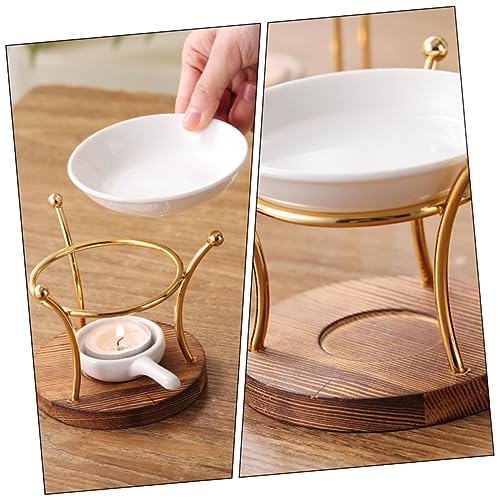 Diffuseur d'aromathérapie en bois et céramique au design épuré - 8