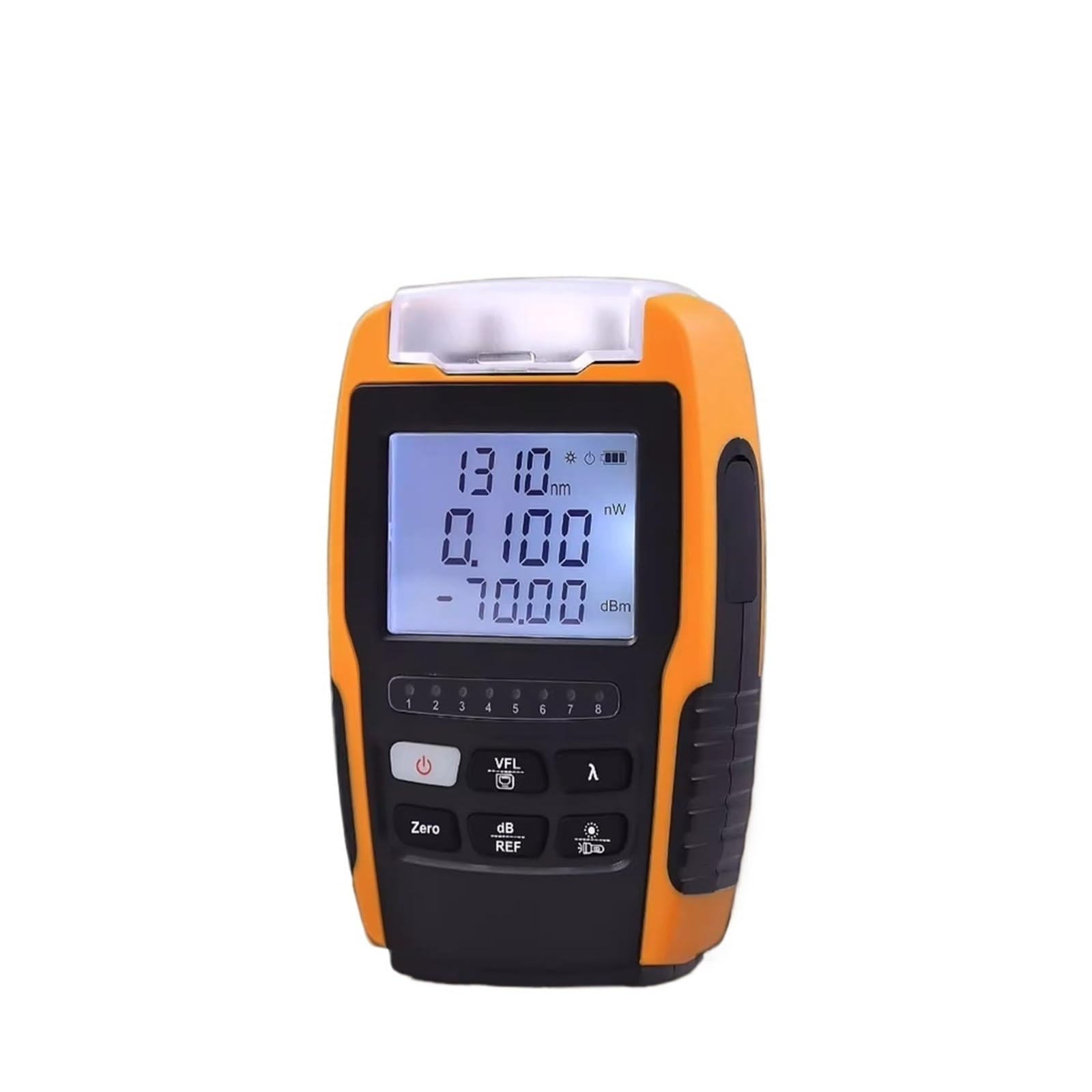 Testeur Fibre Optique Compteur De Puissance Optique Multifonction 4 En 1, Localisateur Visuel Défauts, Test Câbles Réseau, Testeur Fibres Optiques VFL -50 ~ + 26(GK-10V-A2)