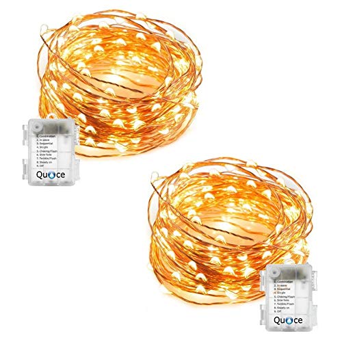Buy Quace 3 Meters 30 Led Warm White Battery(Not Included) Operated ...