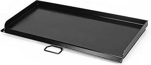 Miniatura 101 de Utheer Plancha reversible de cerámica de aluminio de 16.3 x 13 pulgadas, 50% más ligera, placa de parrilla plana y acanalada antiadherente 2 en 1