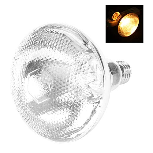 HEEPDD Heat Lamp, Thick Surface Waterproof Explosion-Proof Heat Light Bulb for Pet Brooder Coop Chicken Pig Piglet Duck Birds 220V(200W)