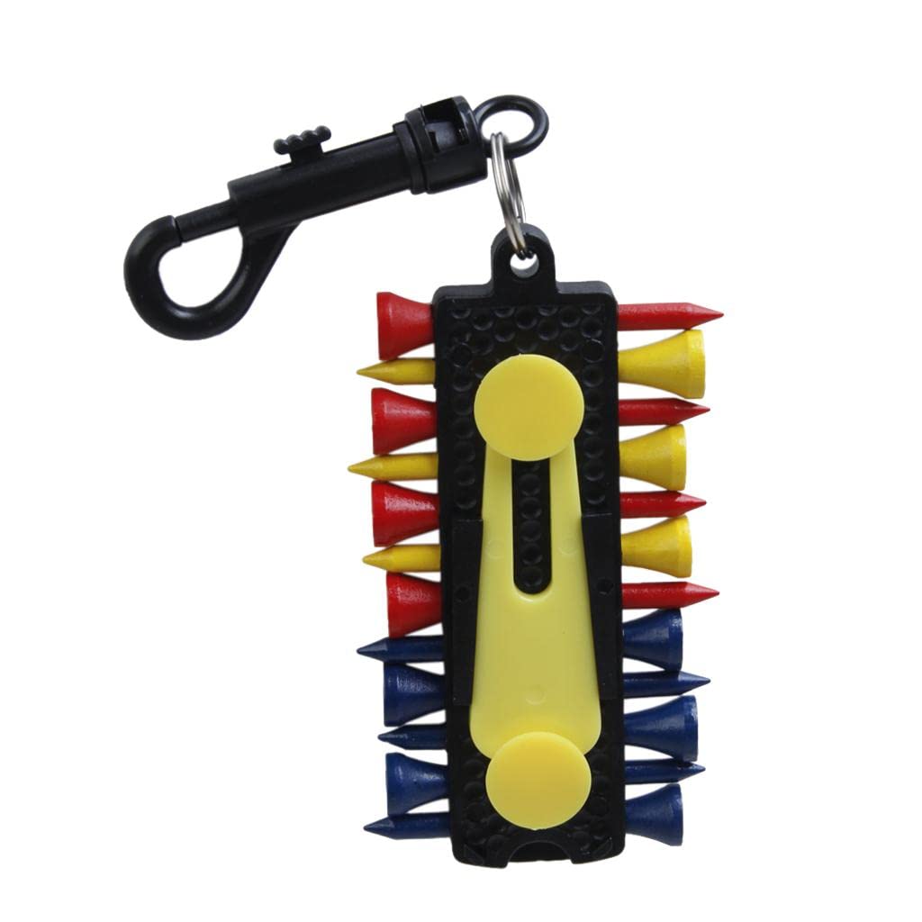 Generic Carrito de Golf para tee Caddy Keeper, Acrylic, Negro