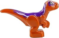 Vista 4 de LEGO Jurassic World: Trampa de dinosaurios con Baby Raptor y cebo