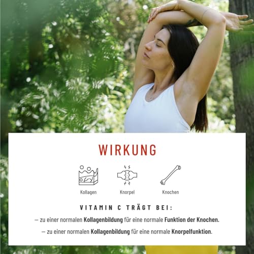 MSM Tabletten hochdosiert - 2000 mg MSM mit natürlichem Vitamin C aus Acerola - Vorrat für 4 Monate - Alternative zu MSM Kapseln - Methylsulfonylmethan vegan laborgeprüft