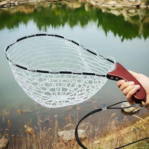 Épuisette pliable avec poignée ergonomique pour poisson-chat et perche - 3