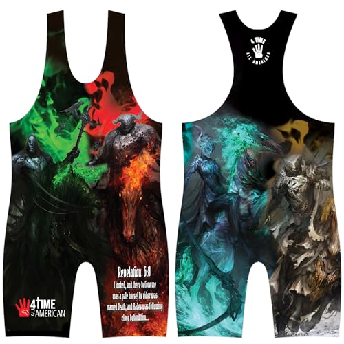 Psalm 144 Sublimated Wrestling & MMA Shorts - Youth & Men's Sizes, By 4-Time All-American