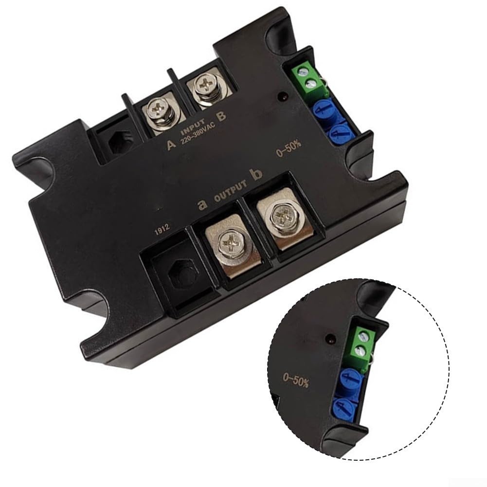 Arrancador suave para motores monofásicos de 220 V aplicados en sistemas de bombeo de agua, ventiladores, compresores, equipos de transporte y molinos (SSR-100WA-R1-4KW)