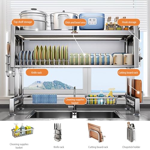 Rack de séchage de plat d'évier pour éliminer l'eau stagnante sur le comptoir