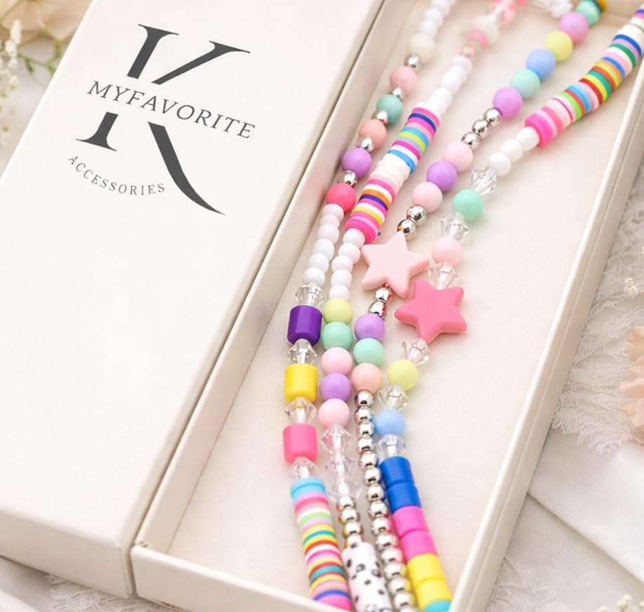 Colorful Beaded Lanyard for ID Badge Fun Necklace Teacher Lanyard Cute Lanyard for Teachers Nurses Students - Image 6