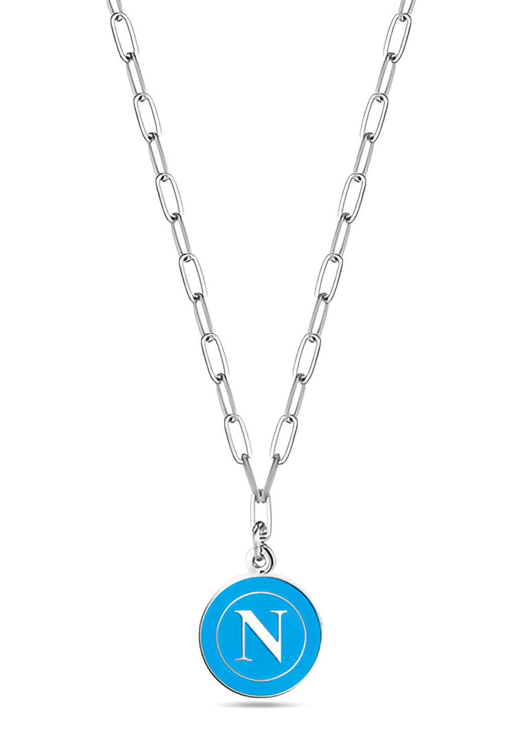 COLLANA CON PENDENTE NAPOLI ACCIAIO DONNA